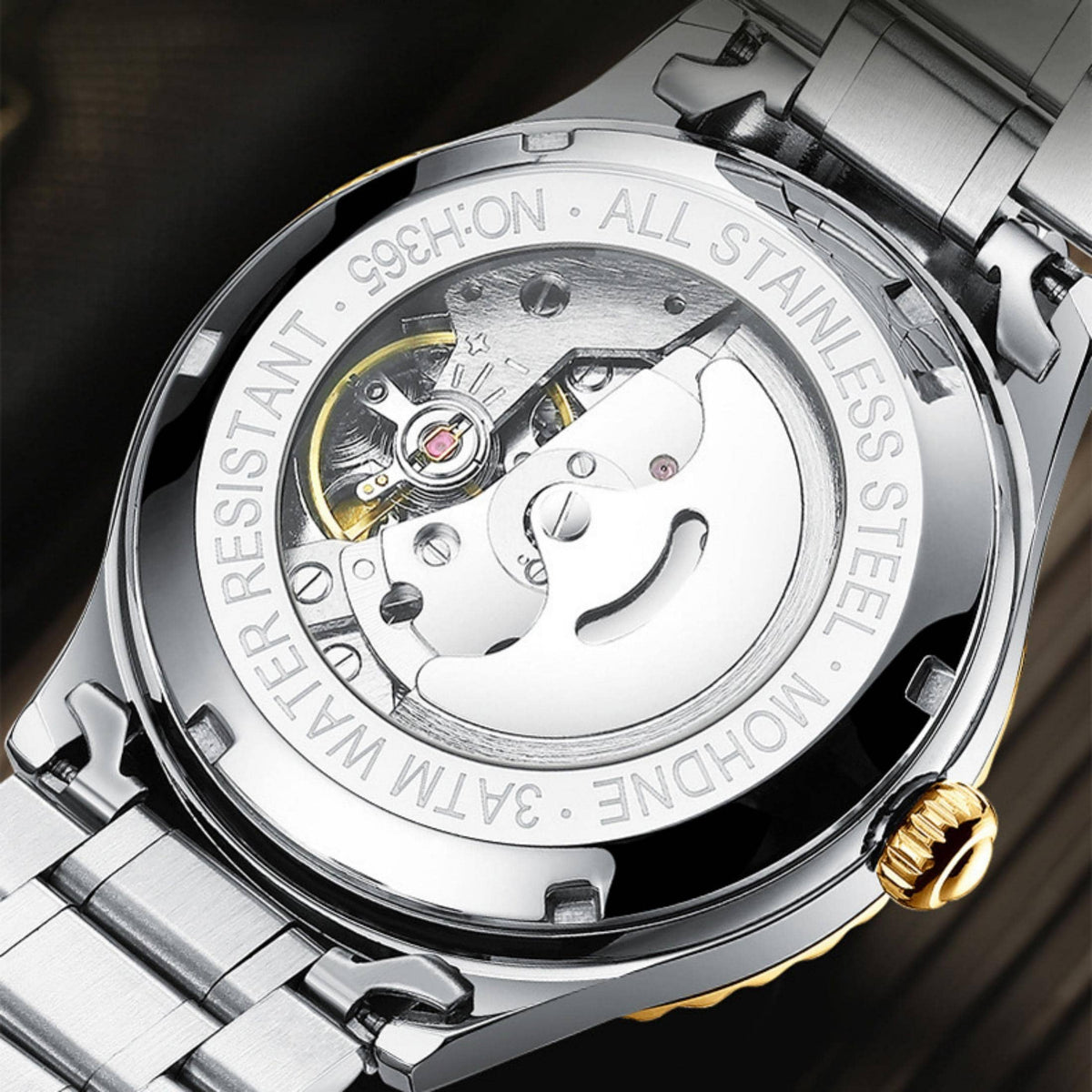 Yellow Steel - Silver 904L Steel - Automatic -41mm