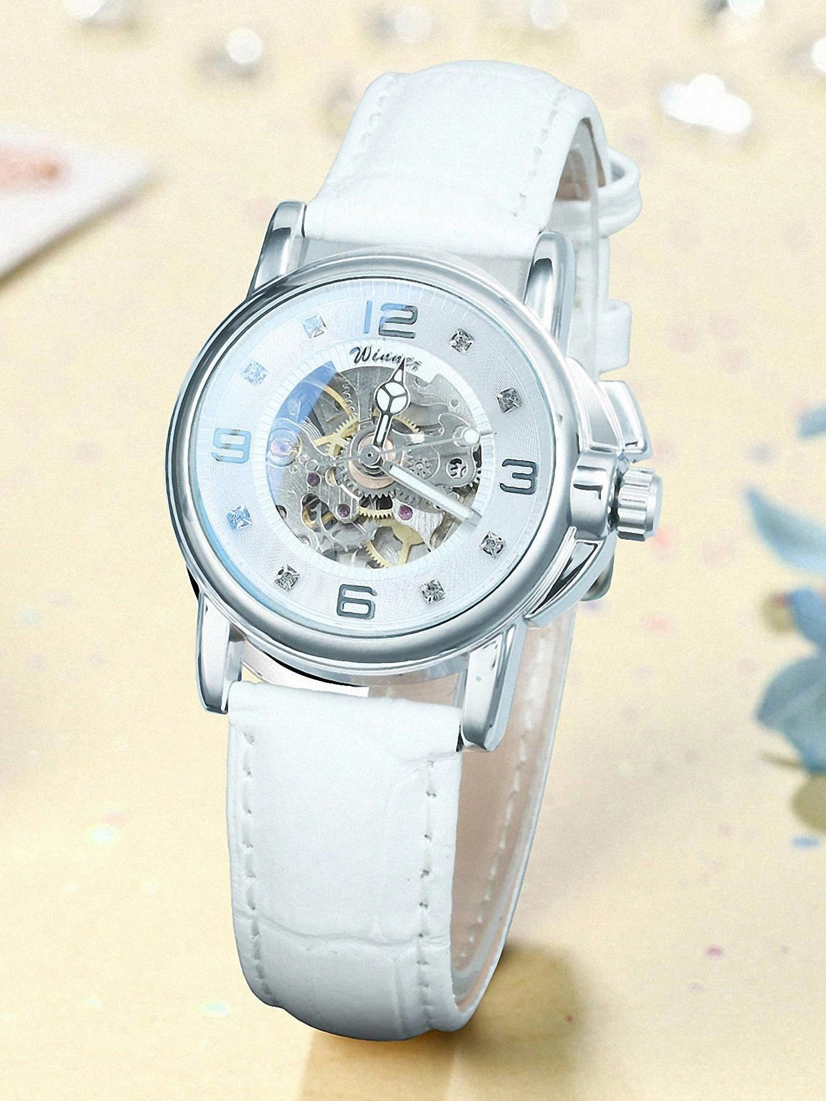 Blue - White Rubber - Automatic -41mm