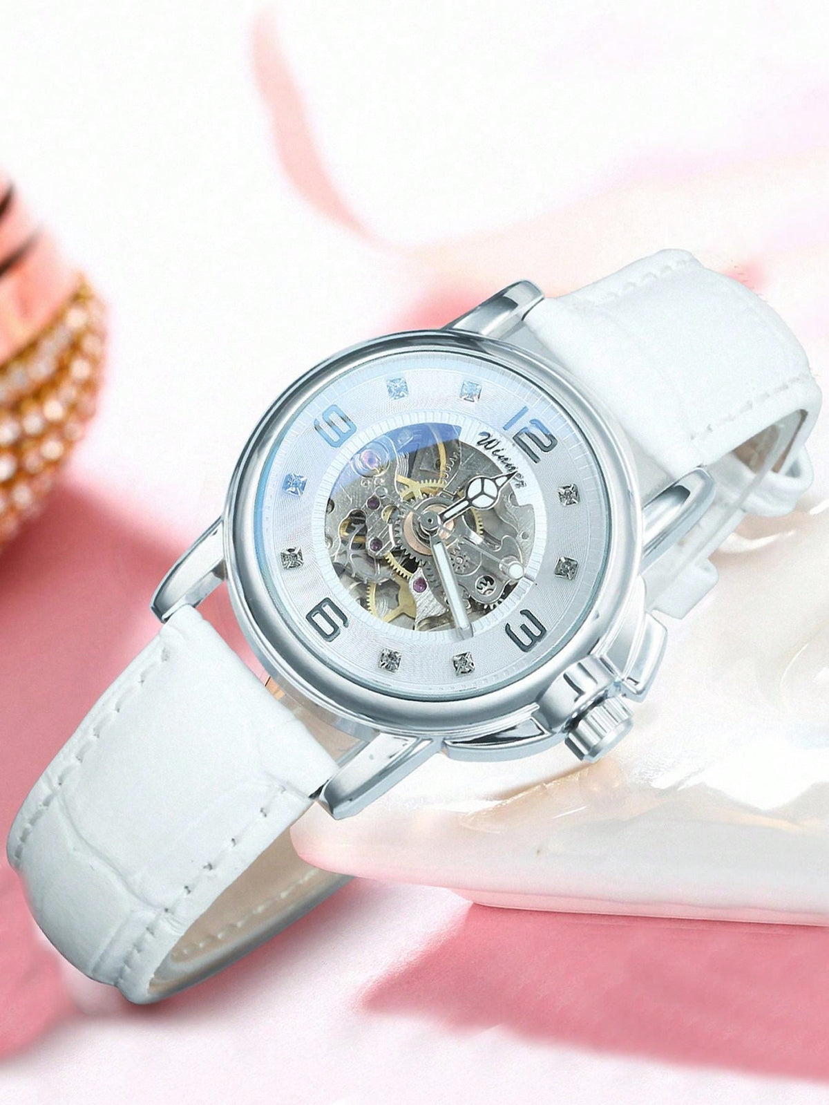Blue - White Rubber - Automatic -41mm