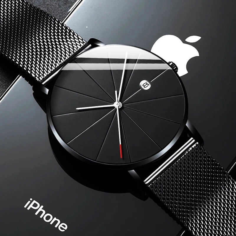 Black - White 904L Steel - Automatic - 43mm