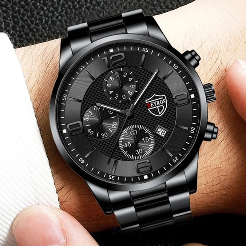 Black Steel - Yellow gold 904L Stell - Automatic - 43mm