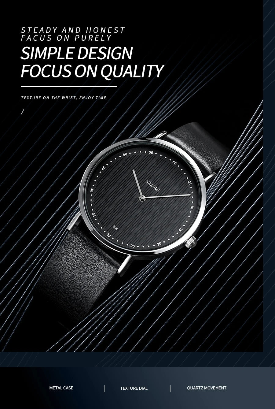 Black - Black Leather - Automatic - 42mm