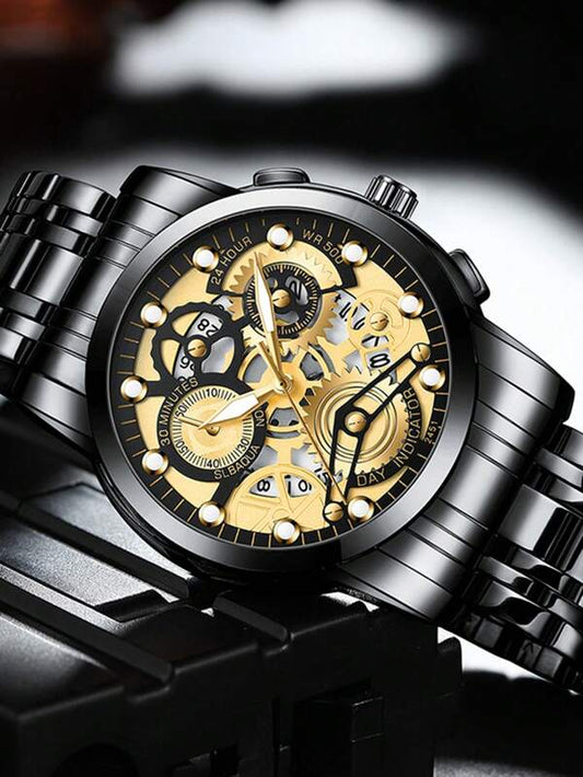 Yellow Steel - Silver 904L Steel - Automatic -41mm