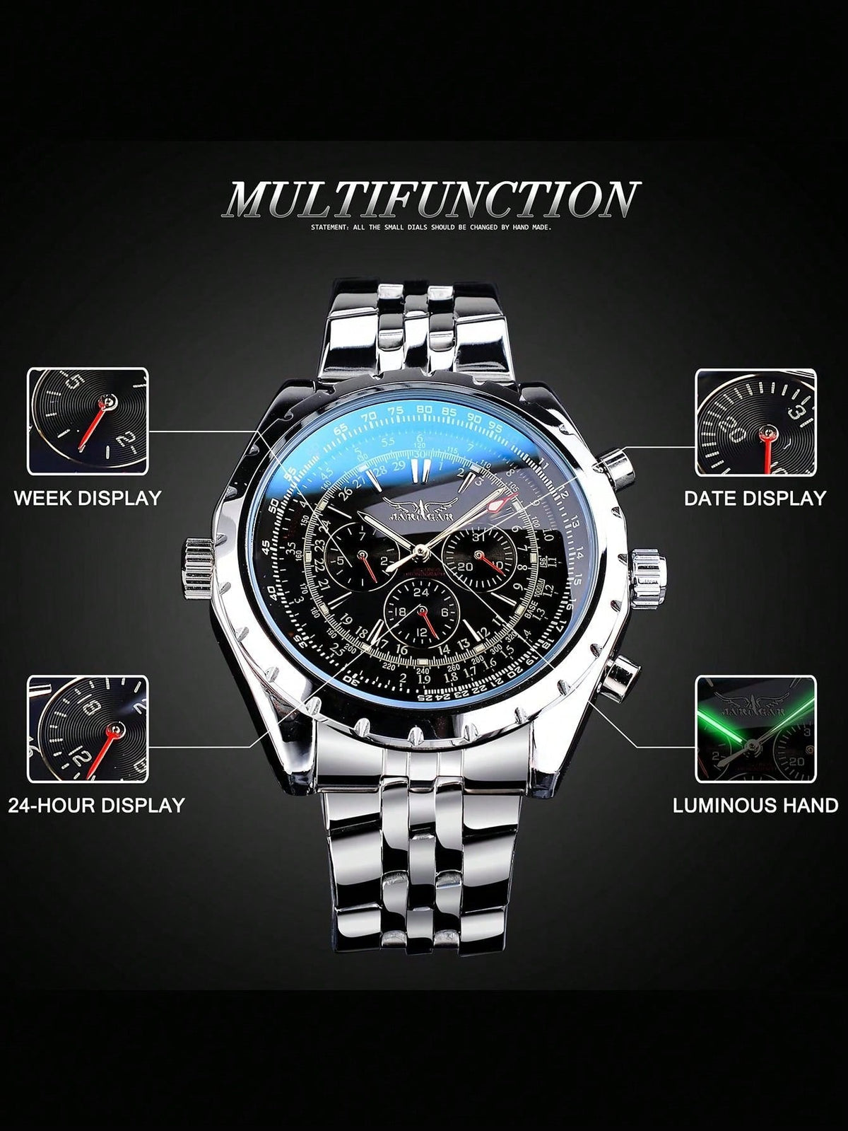 Blue - 904L Steel - Automatic -41mm