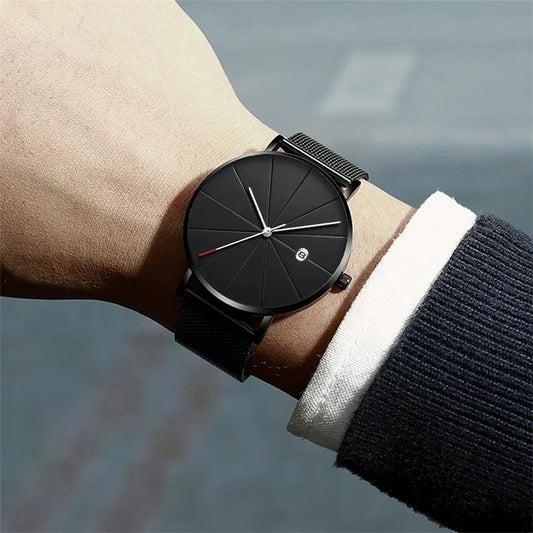 Black - White 904L Steel - Automatic - 43mm