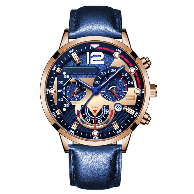 Blue Silver - Blue Rubber - Automatic - 42mm